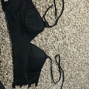 Black Strappy Bralette